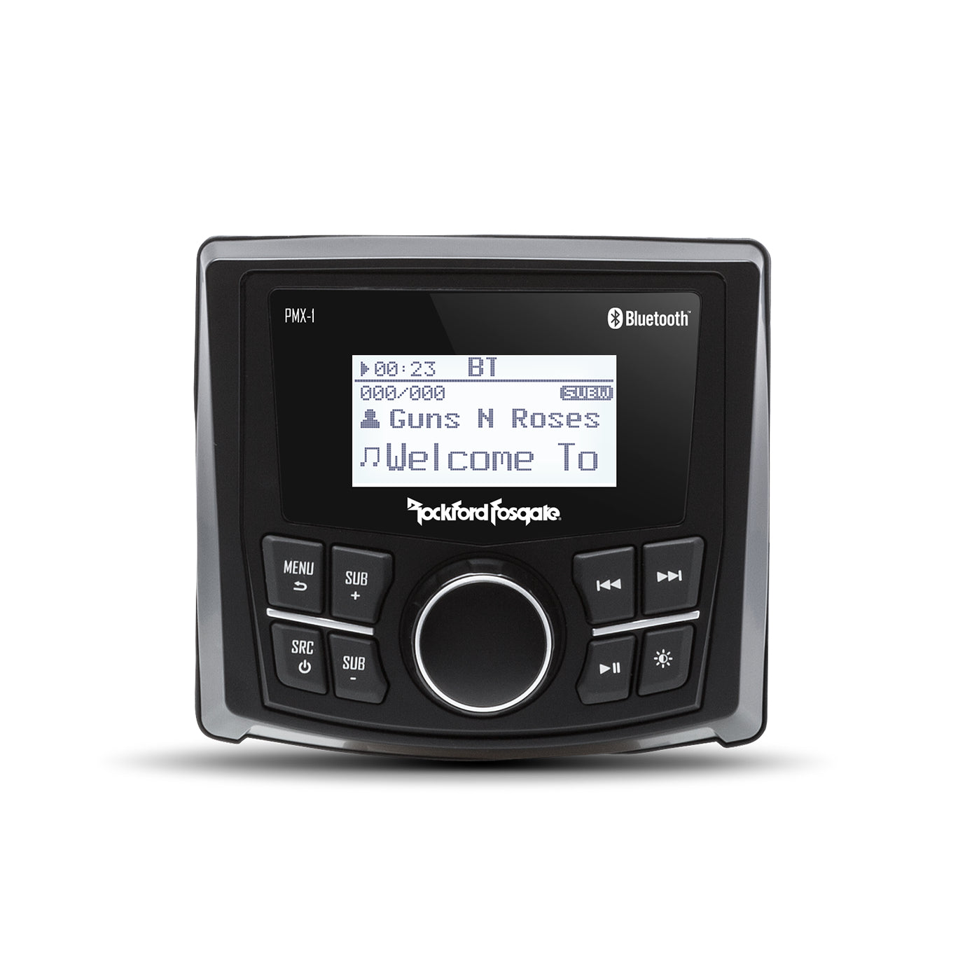 Rockford Fosgate PMX-1 Stereo with M1 speakers (300W)