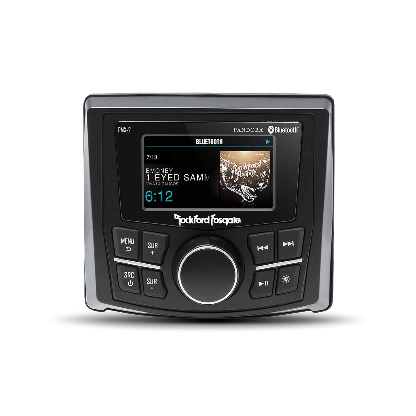 Rockford Fosgate PMX-2 stereo with M2 speakers (600W)