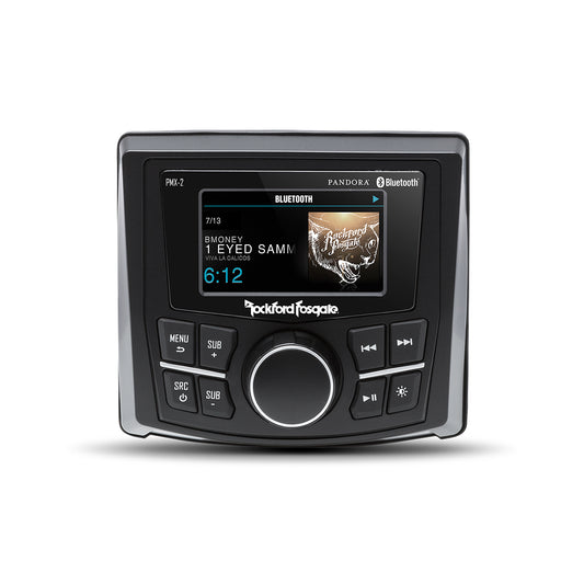 Rockford Fosgate PMX-2 stereo with M2 speakers (600W)